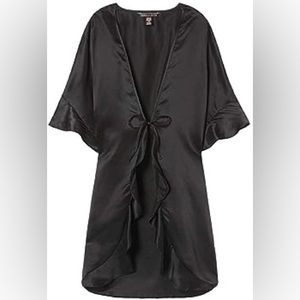 Victoria's Secret Black Kimono - one size